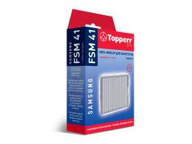 FSM 41 Topperr Hepa-фильтр для пылесосов Samsung SC21F60, SC41..,52..,56..,61..,VCJG24..(DJ63-00539A) 1138