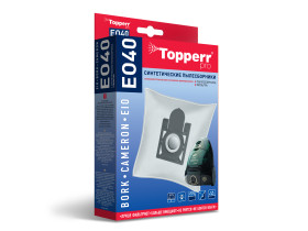 EO 40 Topperr Пылесборник синтетический для пылесоса EIO, Camerom, 4 шт.в ед. 1411